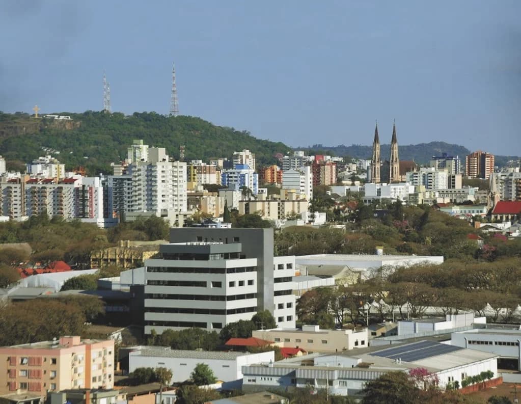 Vista de Santa Cruz do Sul